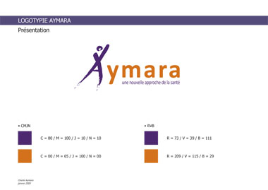 création logo et charte graphique pour Aymara cabinet d'études