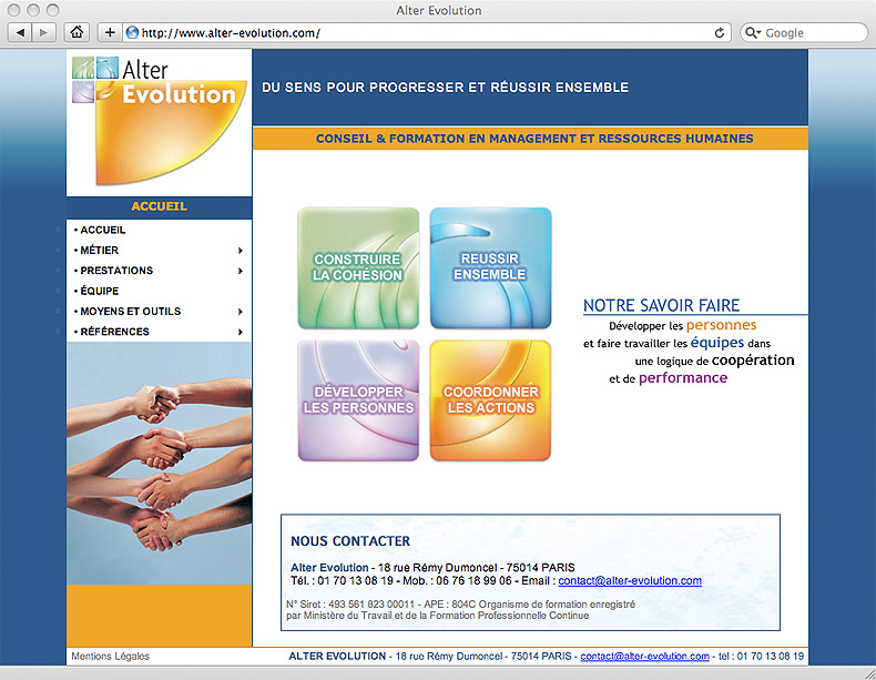 Alter Evolution - Organisme de formation