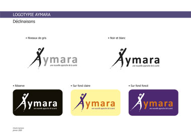 cration logo et charte graphique pour Aymara cabinet d'tudes