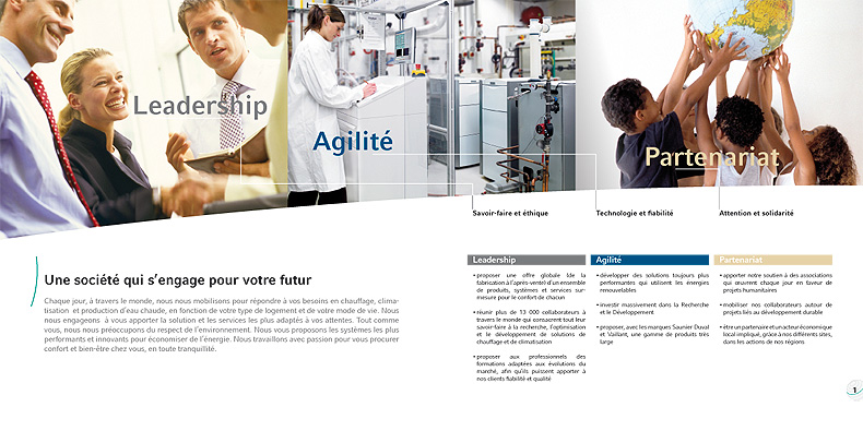 brochure institutionnelle Vaillant Group France