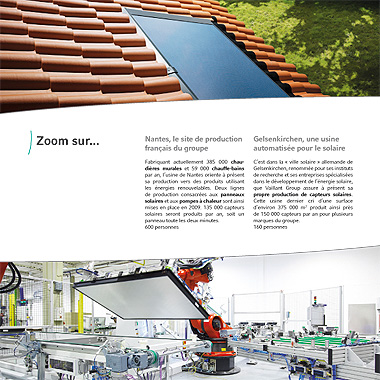 brochure institutionnelle Vaillant Group France