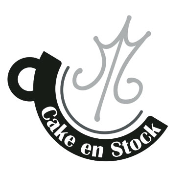 Conception graphique du logo pour le salon de th Cake en Stock