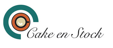 Conception graphique du logo pour le salon de th Cake en Stock