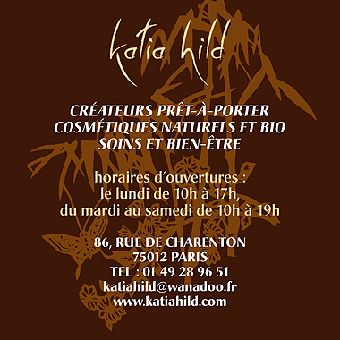 Katia Hild - Terre d'ailleurs - Cosmtique et prt--porter