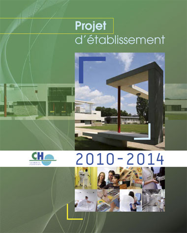 Conception graphique de la brochure du Projet d'tablissement du centre hospitalier