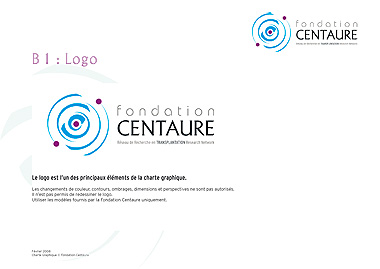 Charte Graphique Fondation Centaure