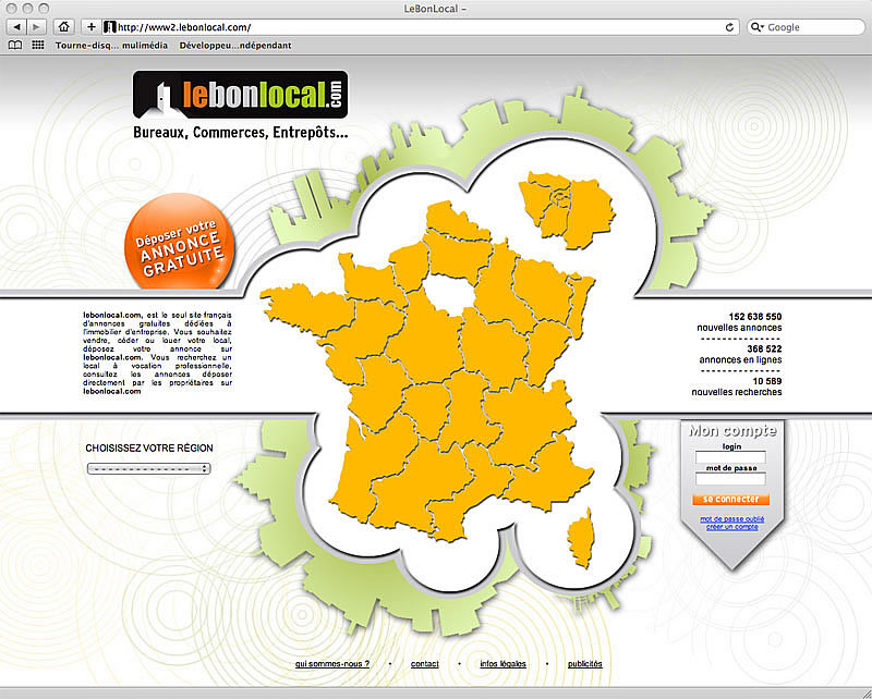 Site internet d'annonces immobilire