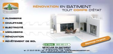 Netetude du Btiment - Rnovation en btiment tout corps d'tat