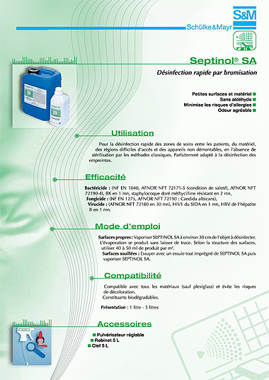 S&M Normalisation en Hygine et Dsinfection