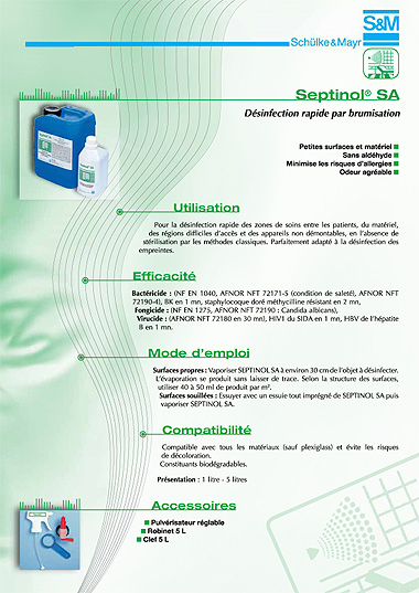 S&M Normalisation en Hygine et Dsinfection