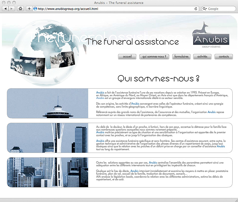 Anubis Group - Assistance funraire